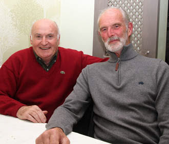 Bridgnorth Residents Phil Green and Ian Oliver at Himalya Tandoori