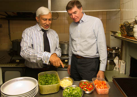 Dave Miah and Philip Dunne Former Health Minister