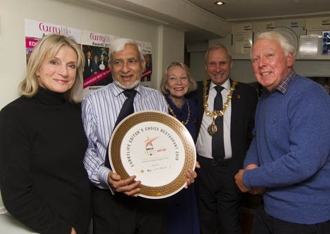 Rhonda Hicks, Dave Miah, Mayor & Lady Mayoress Ron and Carol Whittle, Mike Ridley