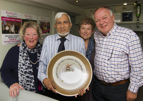 John and Ellie Walker with Pam Lockley